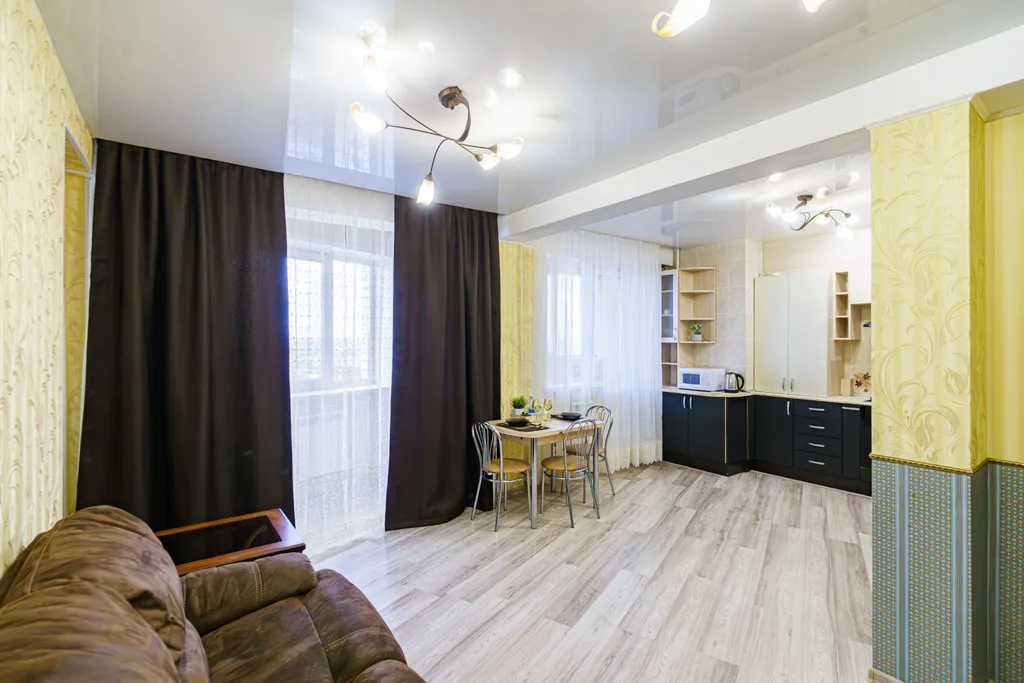 Комфортная просторная квартира-студия в новостройке