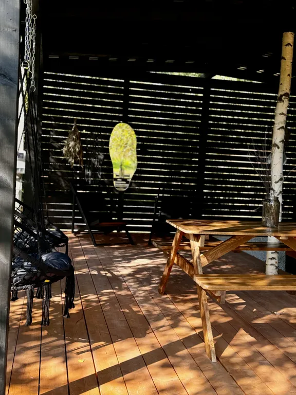 2-местный дом с видом на лес