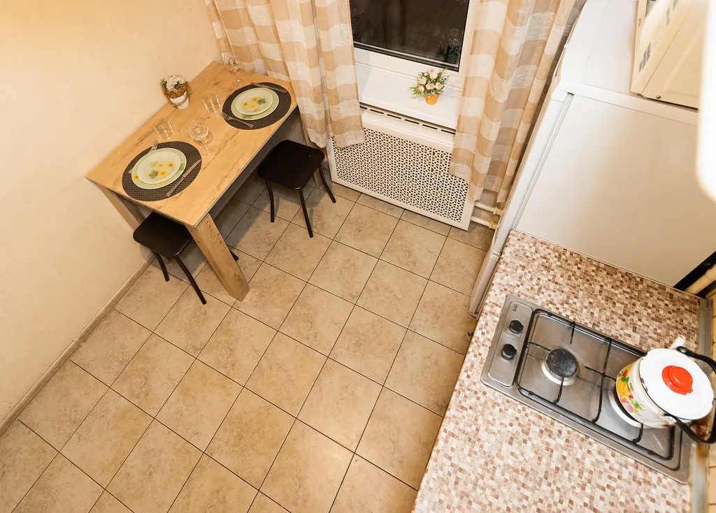 Просторная двухкомнатная квартира с большим балконом