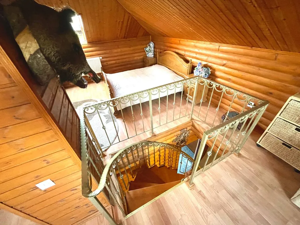 Коттедж Домик с теплым бaссейном и баней — Малые Горки