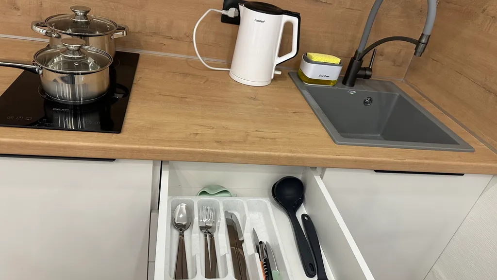 Квартира Квартира Уютная студия с панорамным видом на реку Кубань — Краснодар