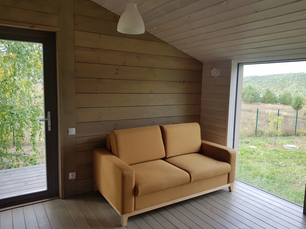 Коттедж Прекрасный дом с витражным остеклением в тихом уютном месте — Введенская Слобода