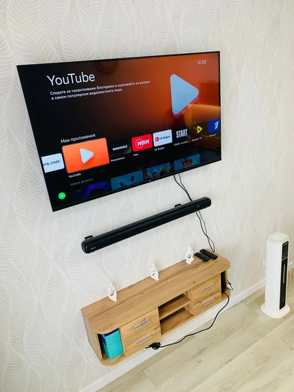 Квартира Уютная студия с кондиционером в доме рядом с аэропортом Толмачево — Обь