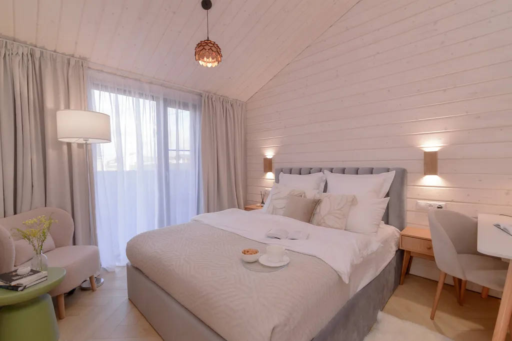 Шикарный дом с панорамной сауной и джакузи на террасе