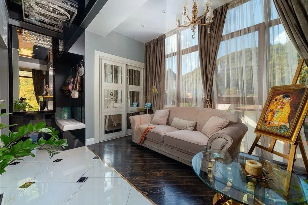 Квартира Уютная квартира с дизайнерским ремонтом и видом на горы — Красная Поляна