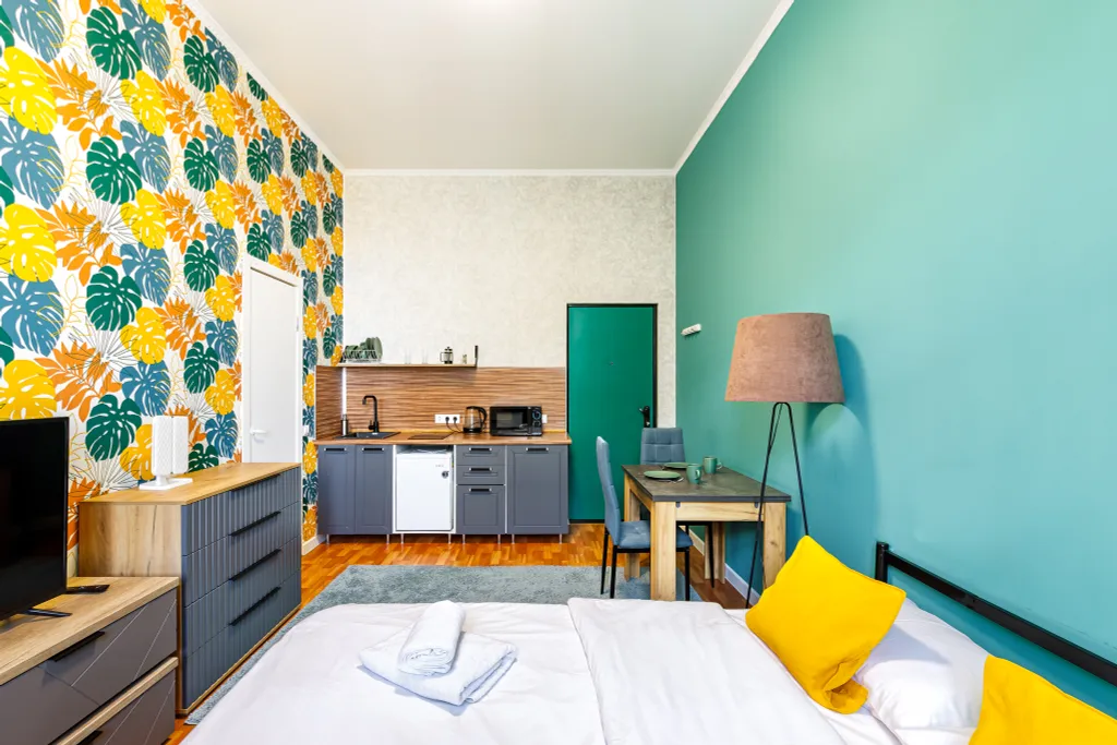 Квартира Квартира Студия с видом на Сенную площадь в 1 минуте от метро — Санкт-Петербург