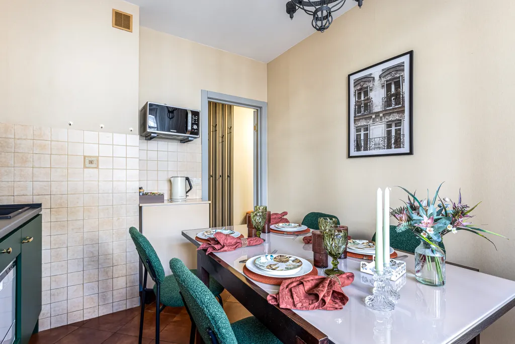 Квартира Калейдоскоп – яркая квартира рядом с метро Новопеределкино — Москва