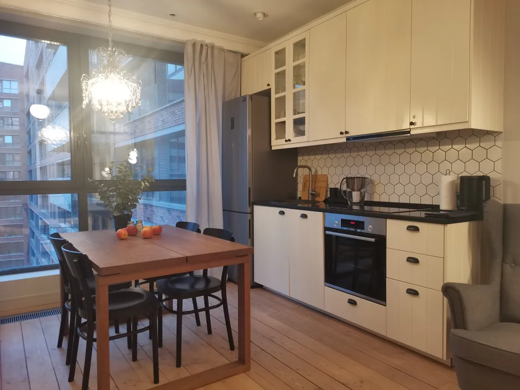 Квартира Квартира c панорамными окнами у ТЦ Авиапарк — Москва