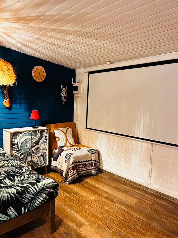 Африканский бунгало с банным чаном