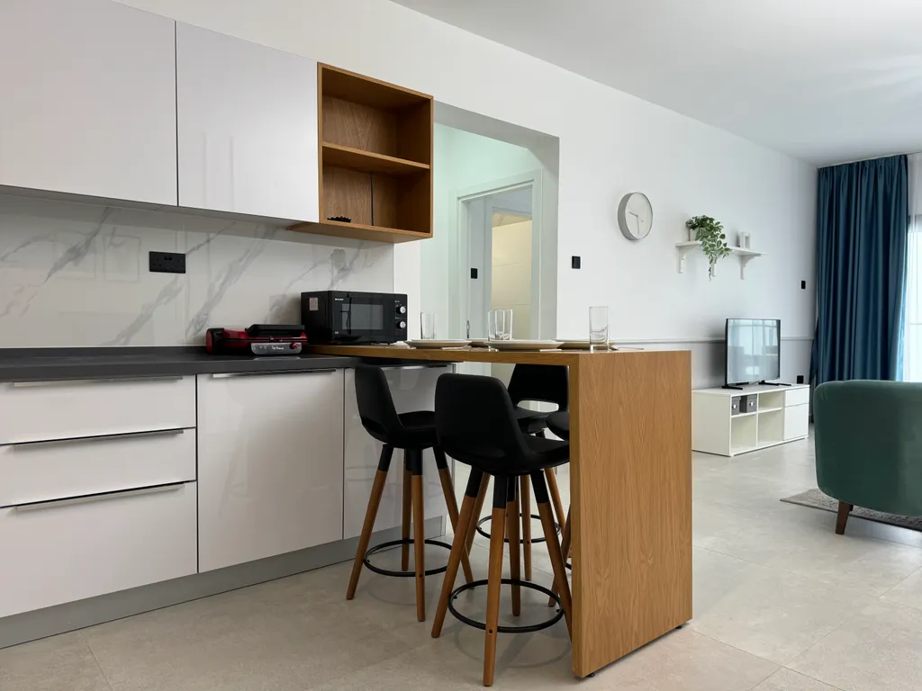 Просторные апартаменты на берегу моря