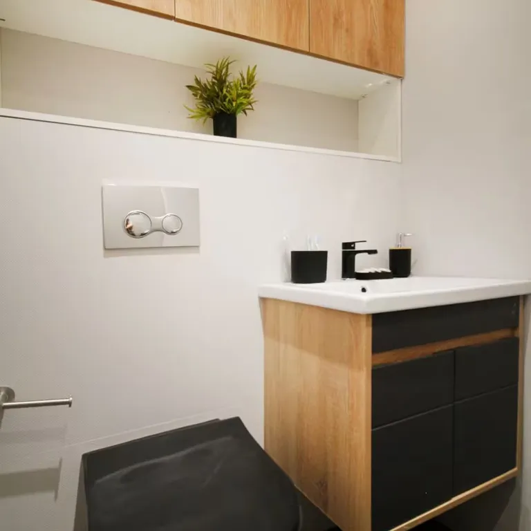 Стильная квартира у Арбата с панорамным видом на горы