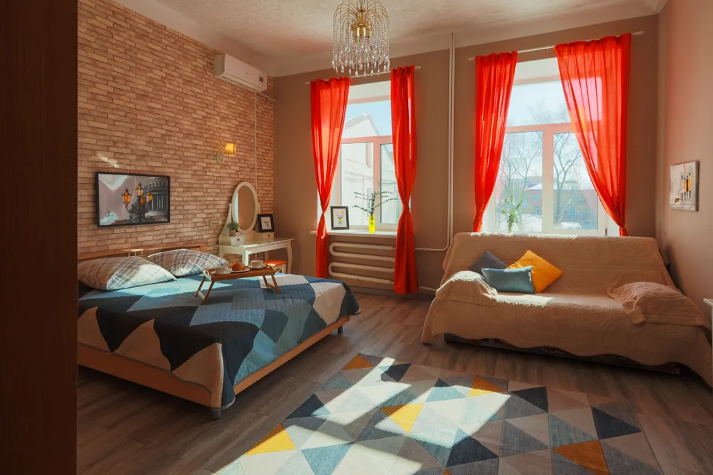 1-комнатная квартира в центре города