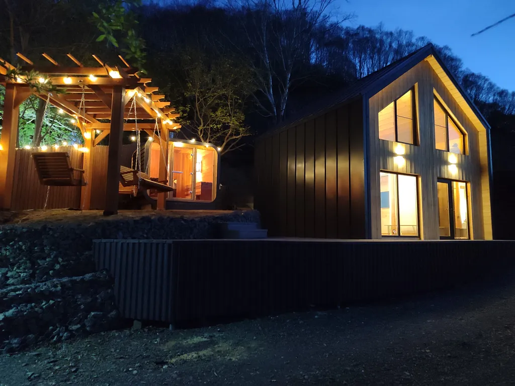 Дом с видом на вулканы