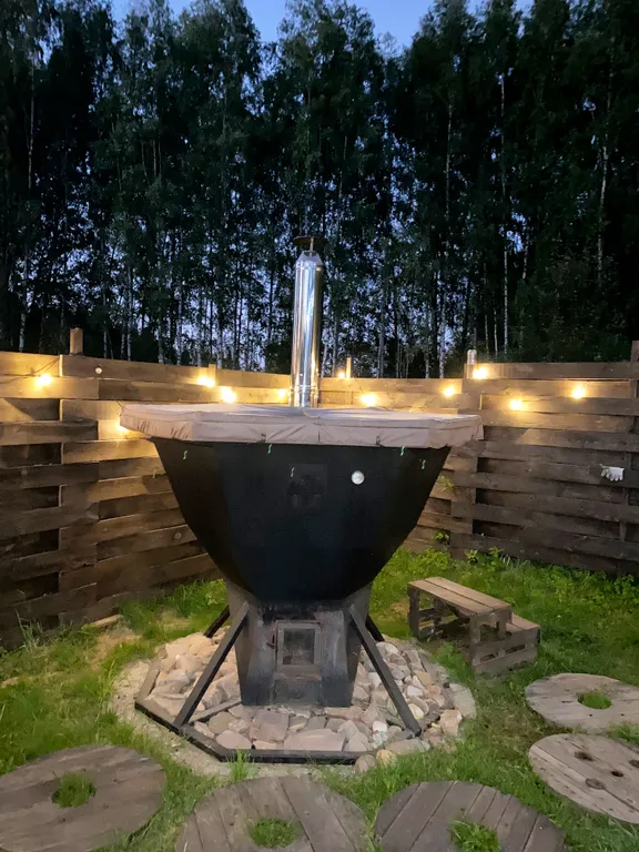 Дом с чаном, сауной и бассейном