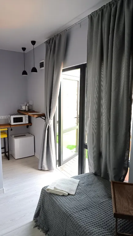 Уютный домик для двоих с отдельными спальными местами