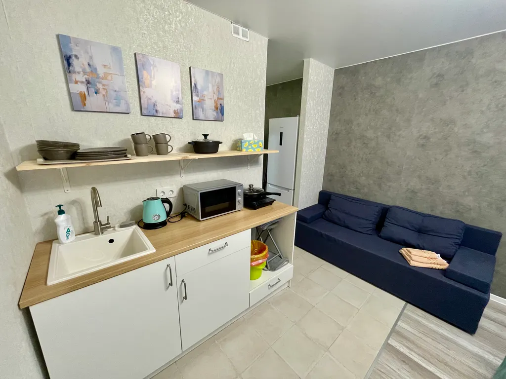 Уютная студия на видовой высоте в современном ЖК Митино