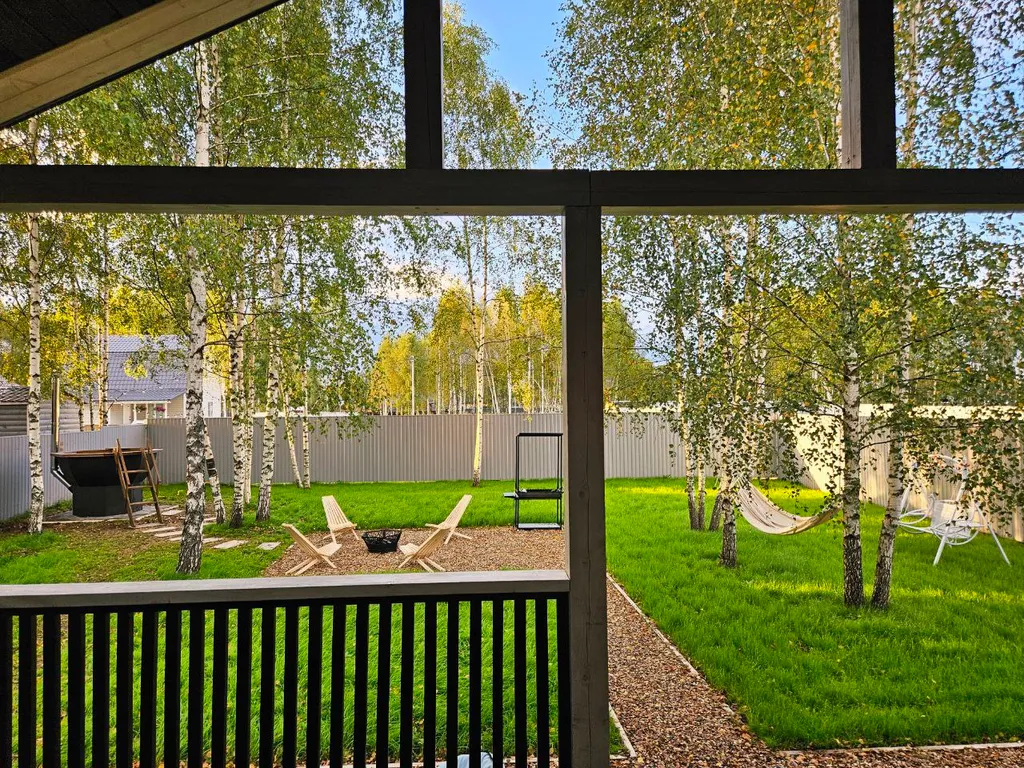 Уютный домик с большой террасой