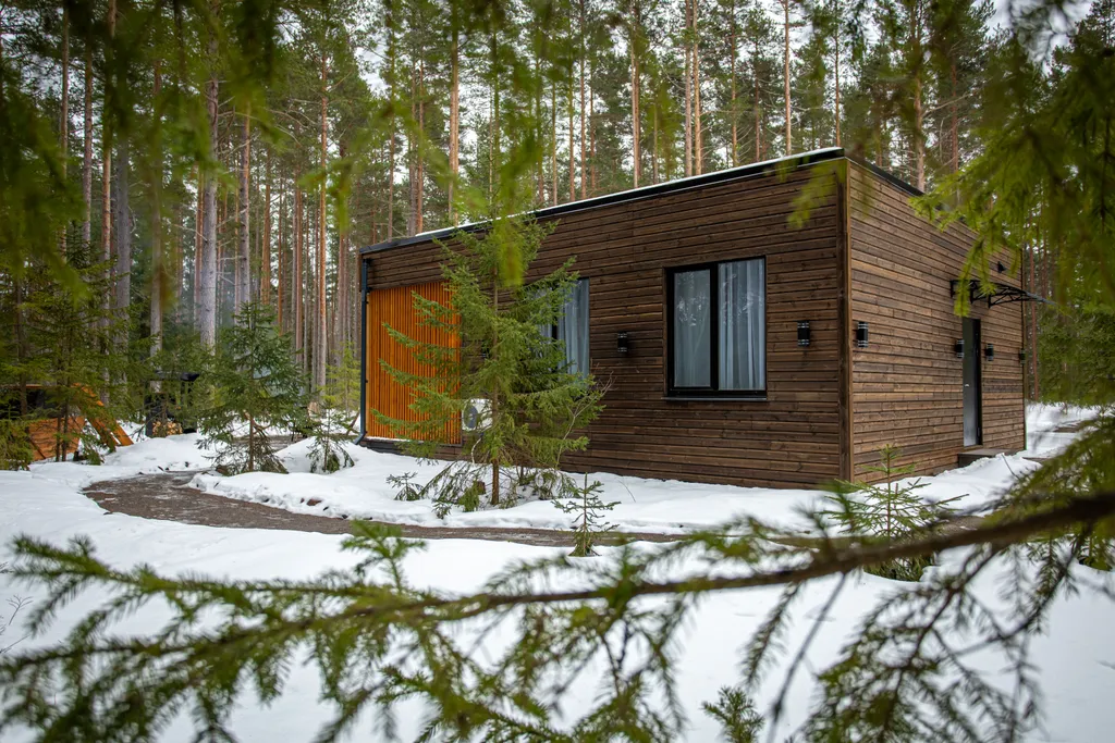Дом 81m2 — чан, кухня, Wi-Fi