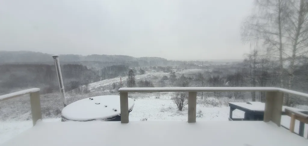 Коттедж Видовой парящий дом в заповеднике с банным чаном, без соседей — Муханки