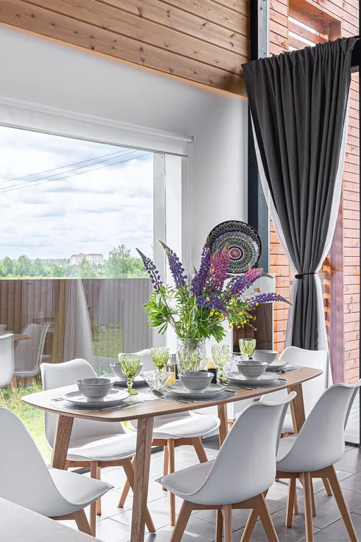 Современный барн вблизи лучших склонов Подмосковья