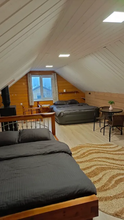 Гостевой дом-баня с бассейном и камином в 20 минутах езды от Минска