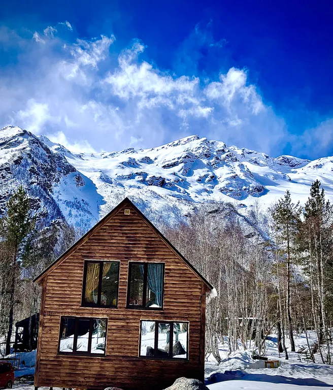 Уютный дом для отдыха в горах