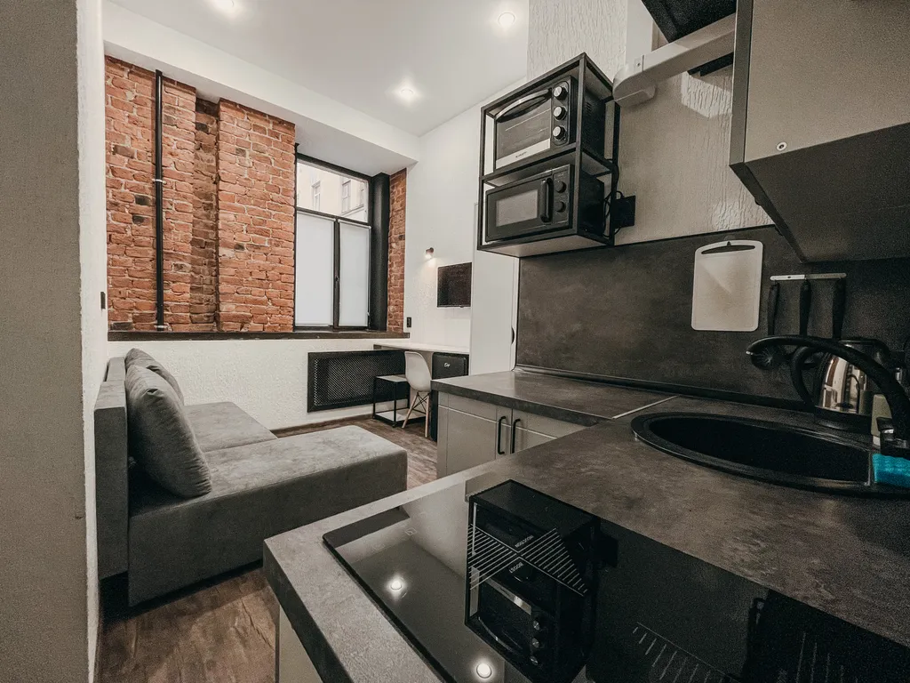 Квартира Квартира Студия в стиле Loft рядом с академией Штиглица — Санкт-Петербург