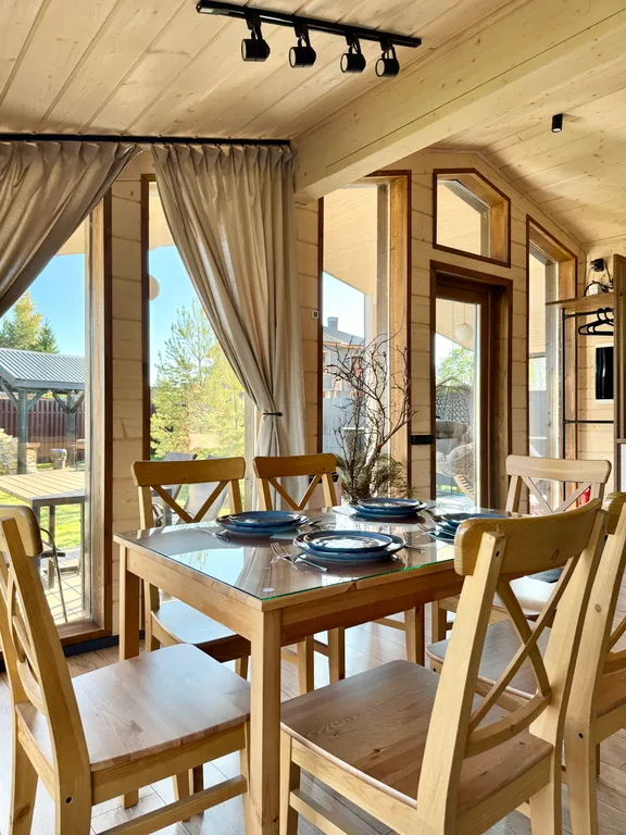 Уютный дом с чаном