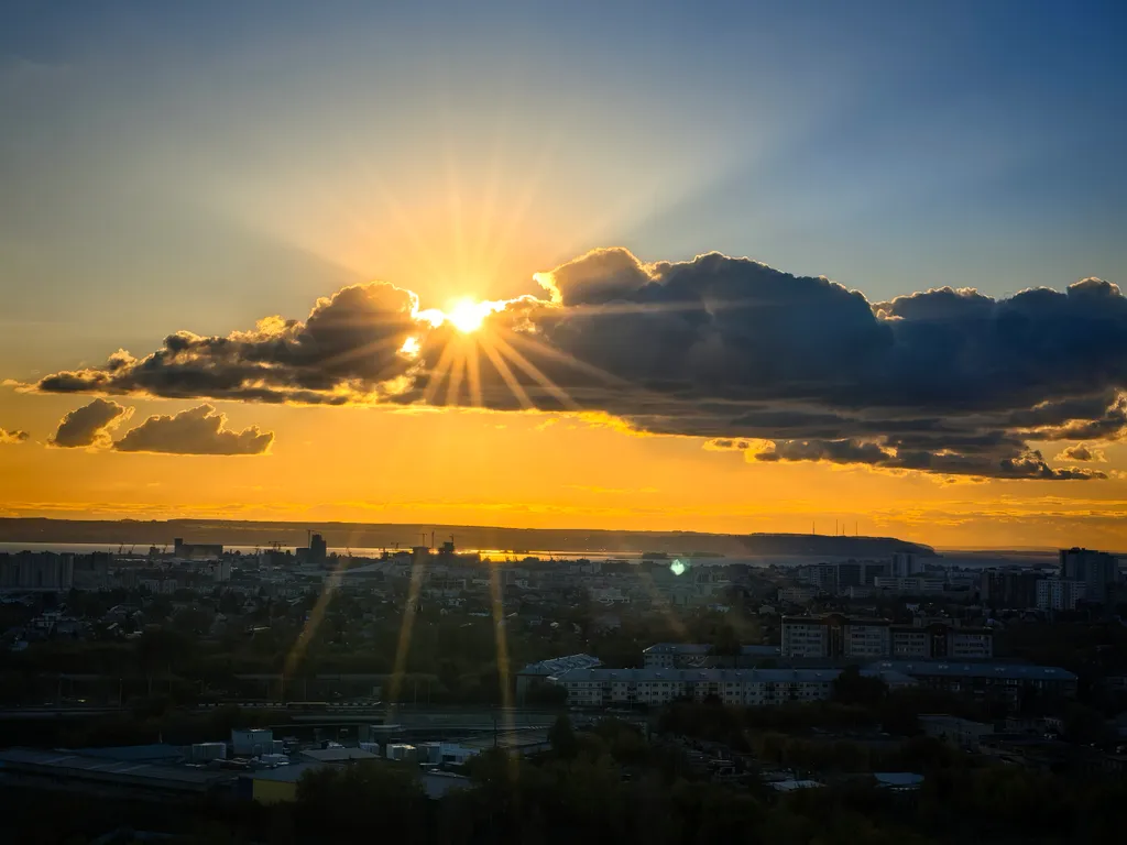 Квартира Квартира в новом доме с панорамным видом на центр города и Волгу — Казань