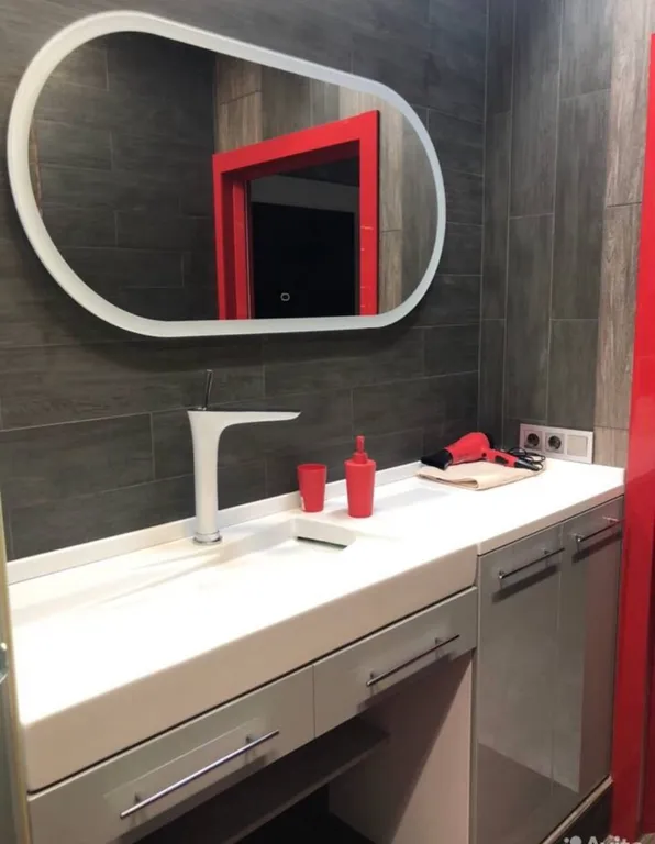 Студия с дизайнерским ремонтом