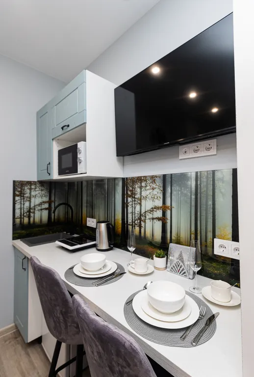 Уютная студия рядом с лесопарком