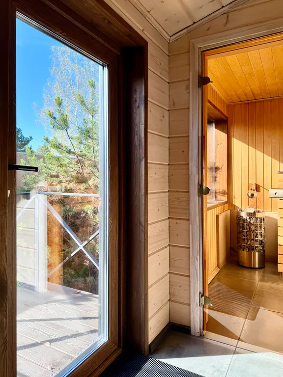 Уютный дом с чаном