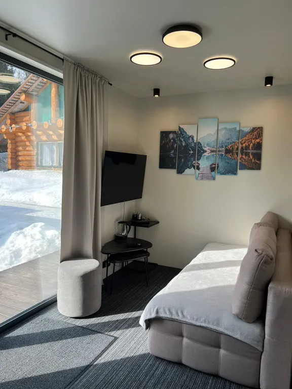 Домик с видом на Телецкое озеро