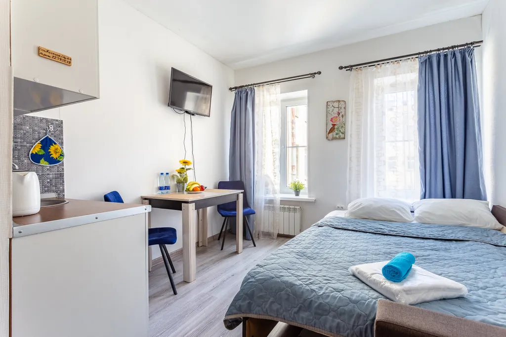 Квартира Квартира Уютная студия возле дома Достоевского — Санкт-Петербург