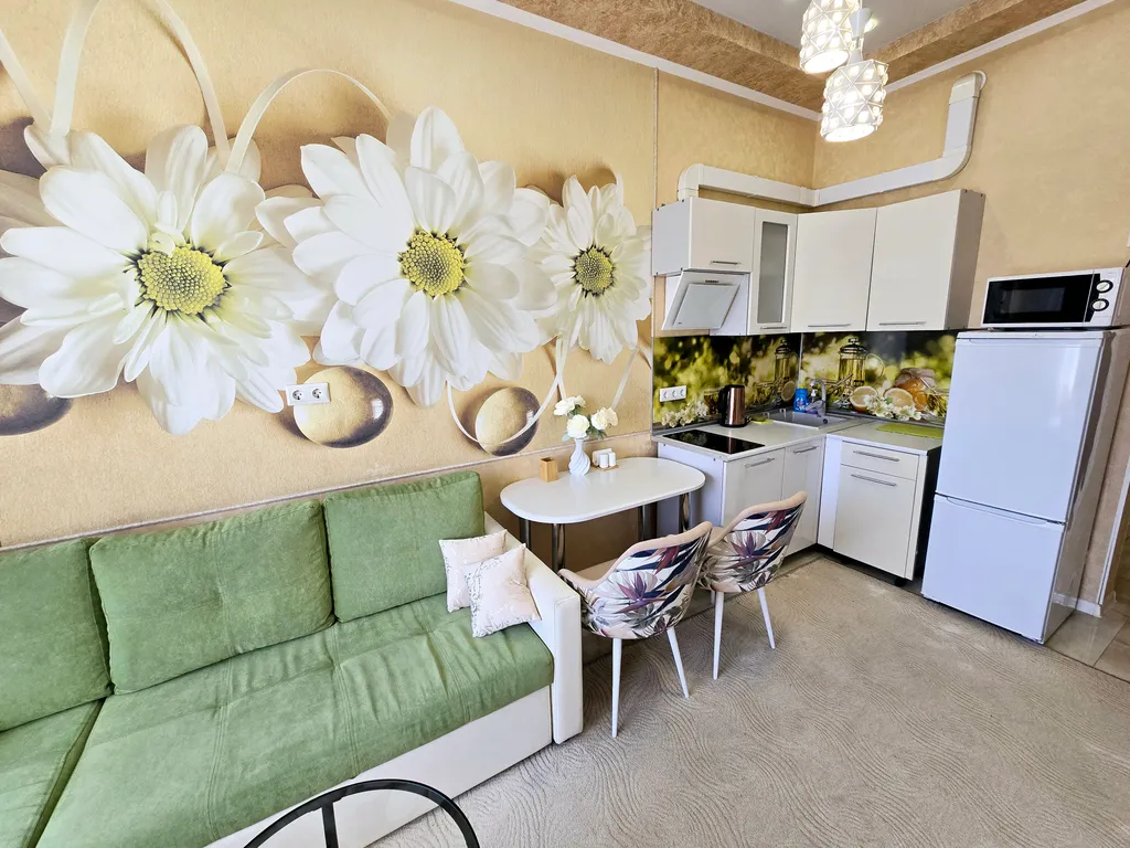 Квартира Квартира Студия у моря в комплексе с бассейном — Адлер