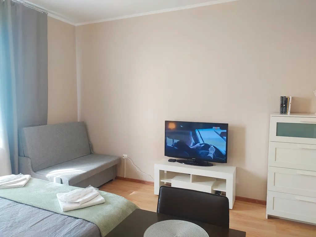 Апартаменты с панорамным балконом для отдыха семьей и командированных