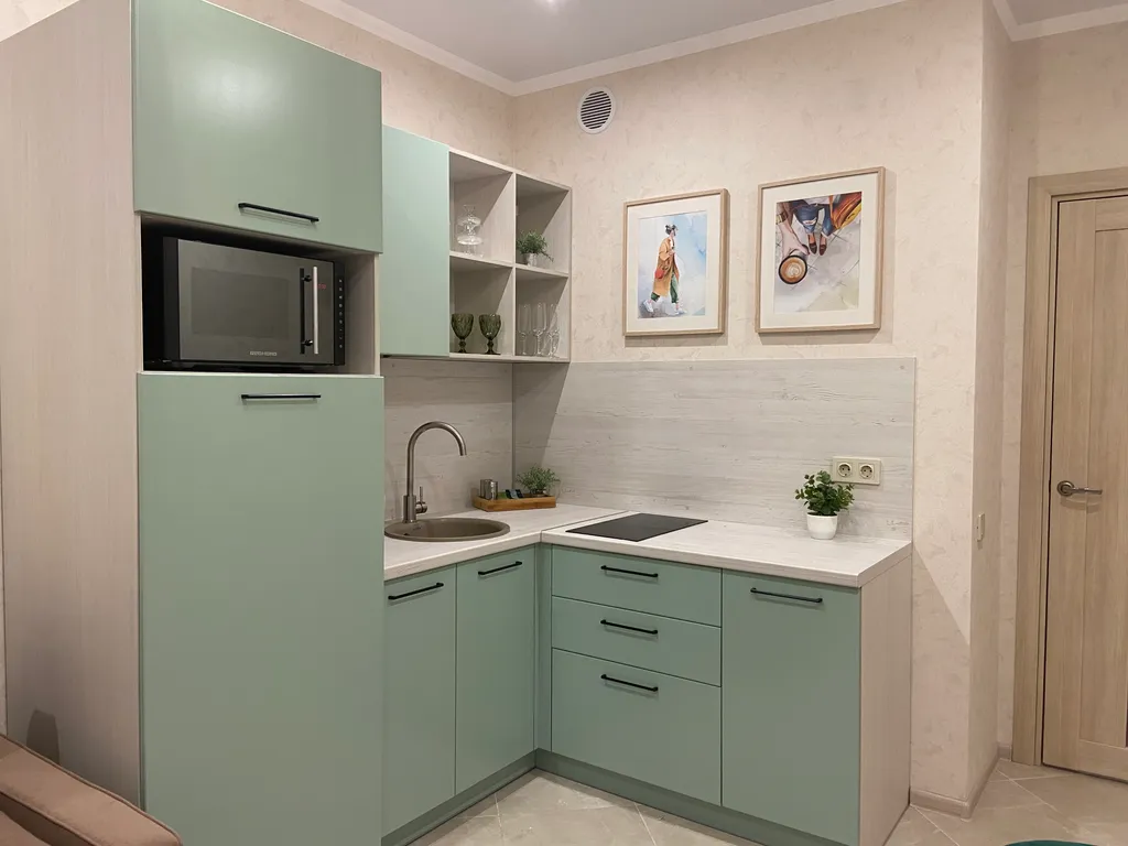 Современная квартира в центре в новом доме с частной парковкой