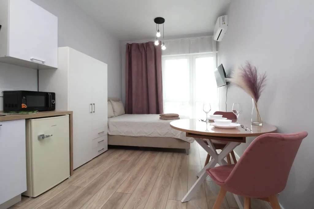 Апартамент на высоком этаже