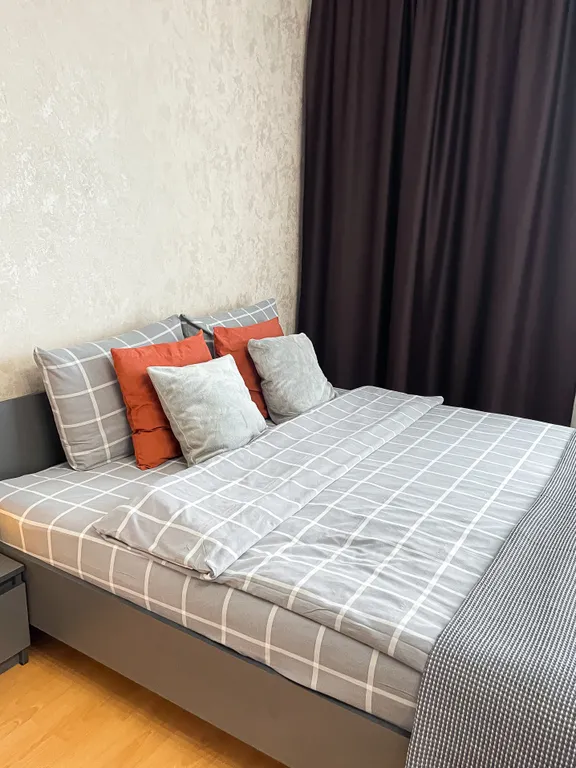 Уютная однокомнатная квартира с лоджией