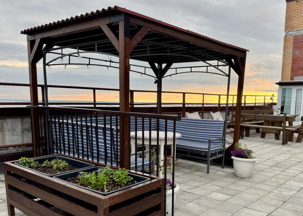 Двухуровневая квартира с террасой