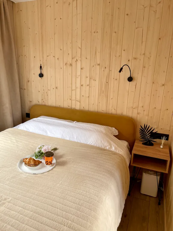 Дом с сауной у пруда