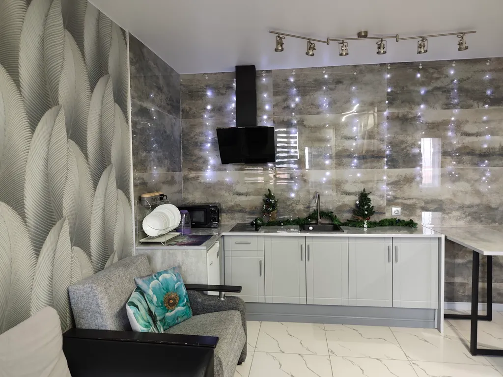 Апартаменты с дизайнерским ремонтом и с видом на город