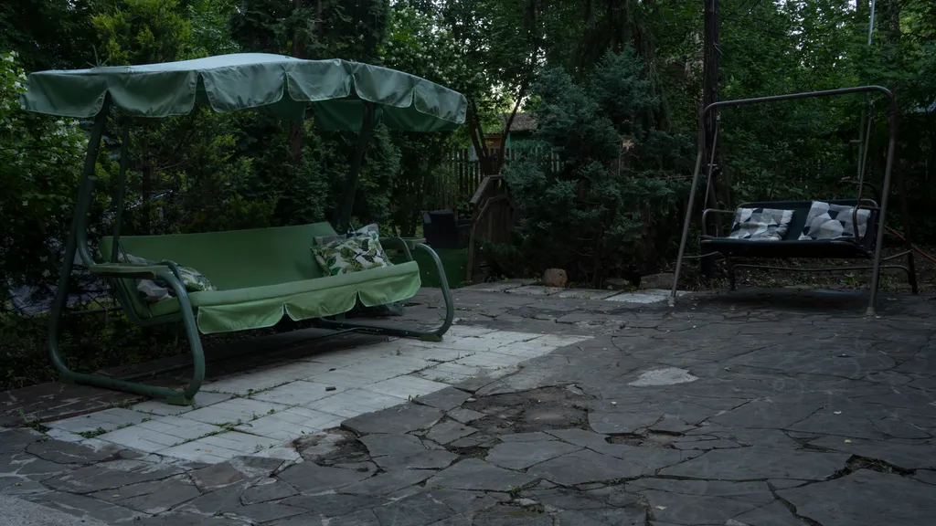 Дом с баней и чаном