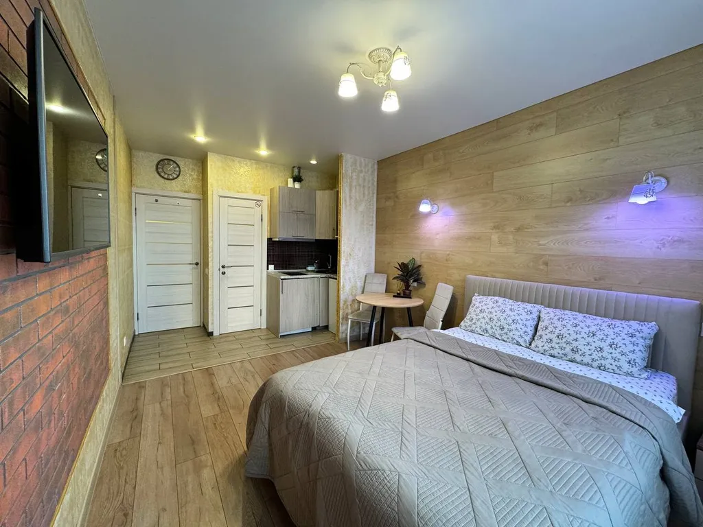 Стильная студия с евро ремонтом