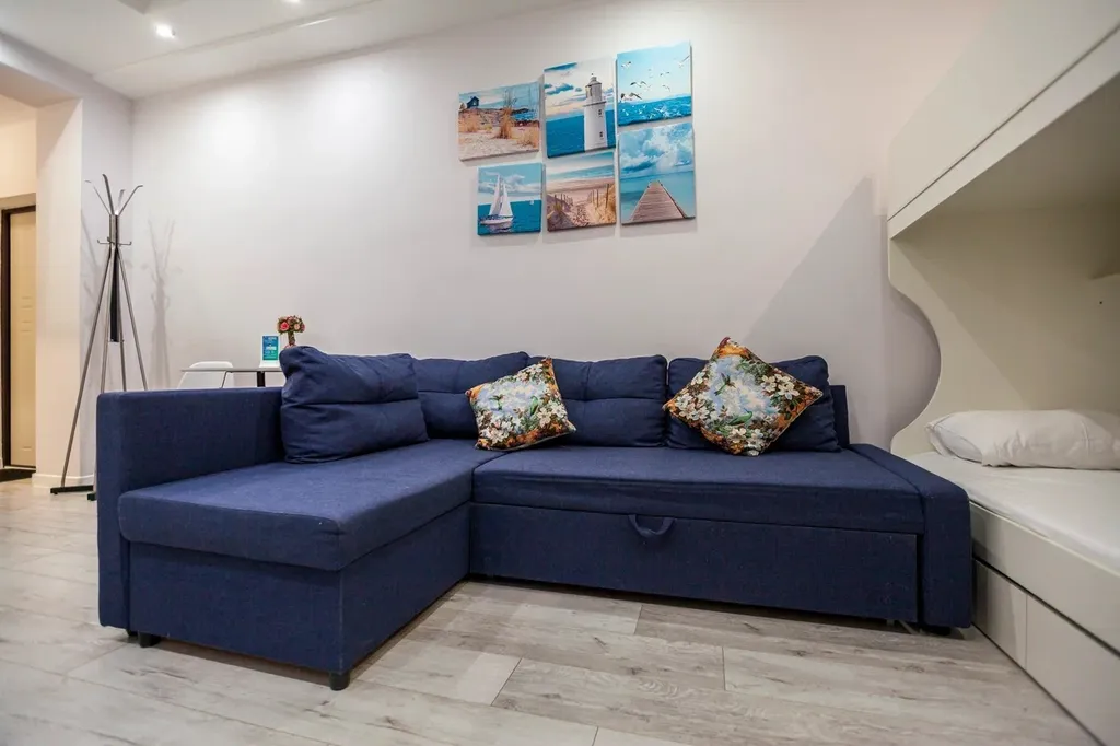 Квартира Квартира Уютная студия у моря с теплым бассейном — Сириус