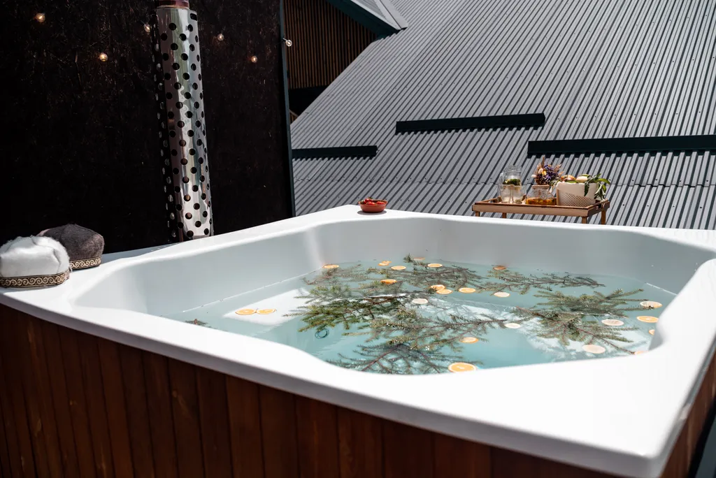 Домик с кавказской купелью "Юца Релакс"