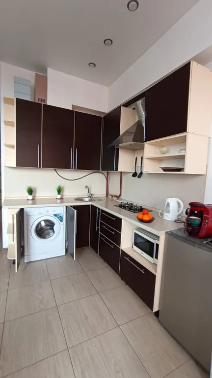 Квартира Квартира Атмосферный апартамент в морском стиле с видом на море в 300м до пляжа — Сириус