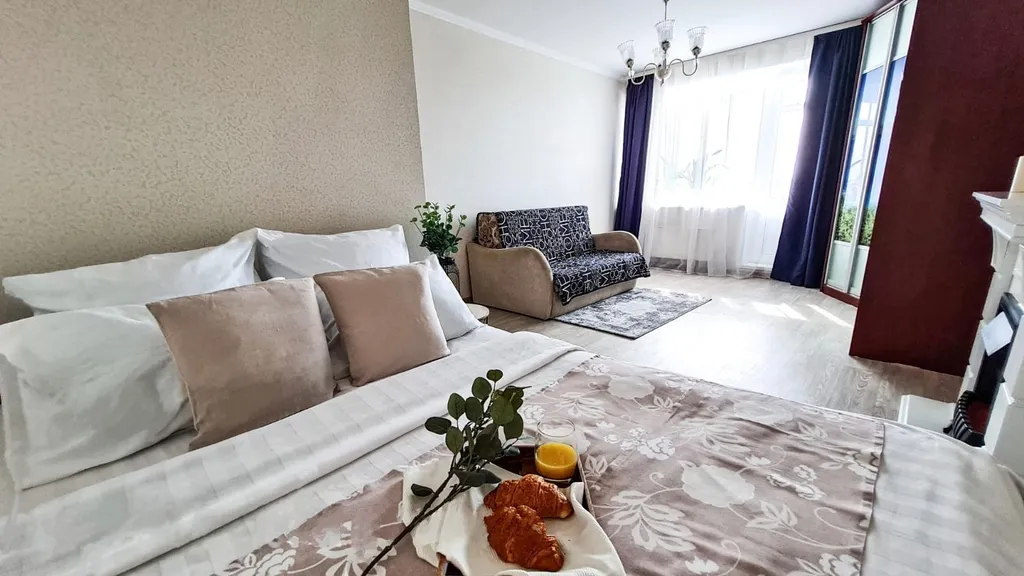 Квартира с камином в центре города