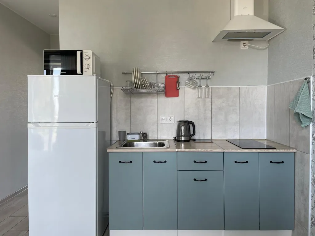 Студия с панорамным видом на озеро