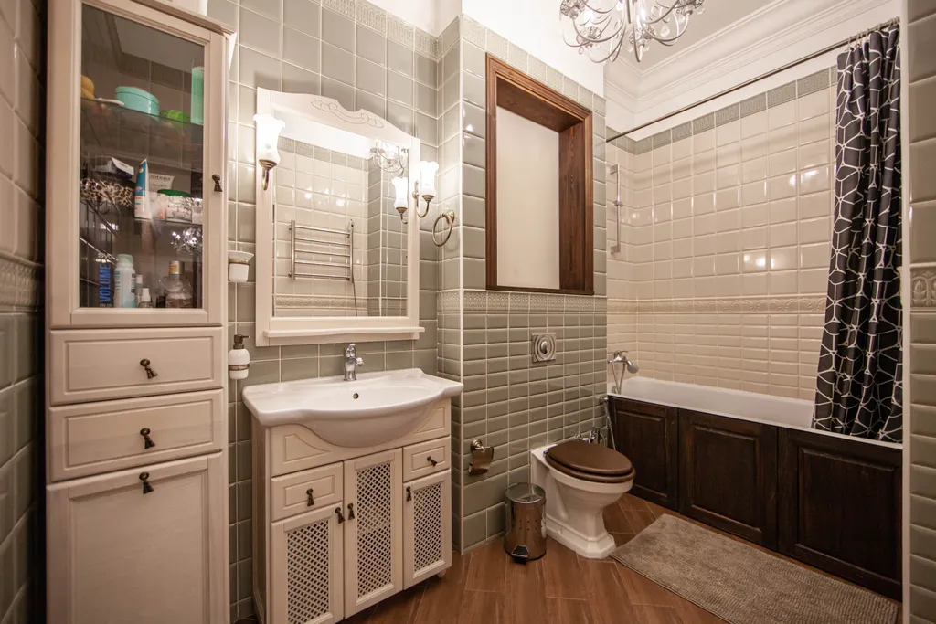 Огромные апартаменты с видом на крышу